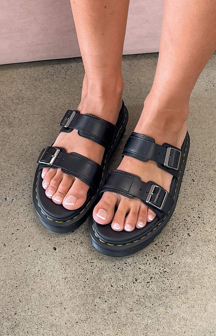 Dr. Martens Myles Slide Sandal Black Image